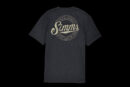 Simms Circle Lockup T-Shirt charcoal heather