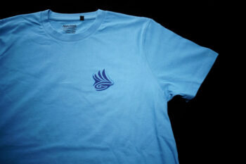 Fly With Us T-Shirt blue